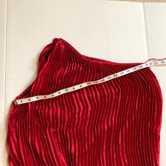 Free people Chelsea red Christmas gown dress Sz S - Picture 6 of 8